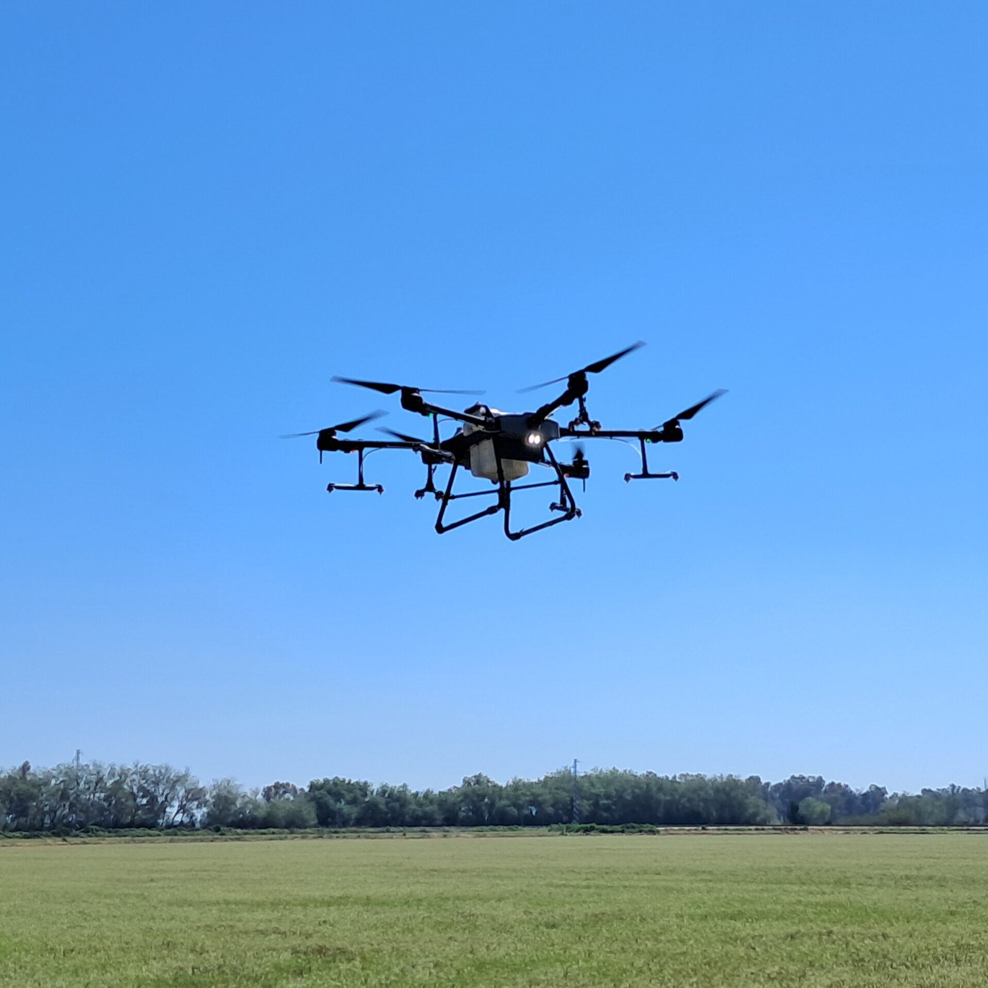 Tratamientos aéreos con dron