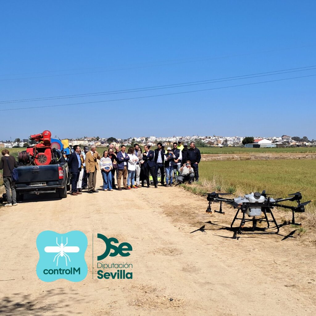 La Diputación de Sevilla ha actuado hasta finales de octubre sobre más de 11.000 hectáreas con el Plan frente al virus del Nilo occidental