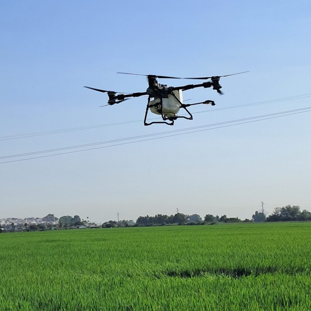 Aviso de tratamiento adulticida aéreo con dron para el control de mosquitos transmisores del virus del Nilo en La Puebla del Río
